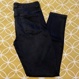 Mother denim high waisted sister looker 31 blackbird